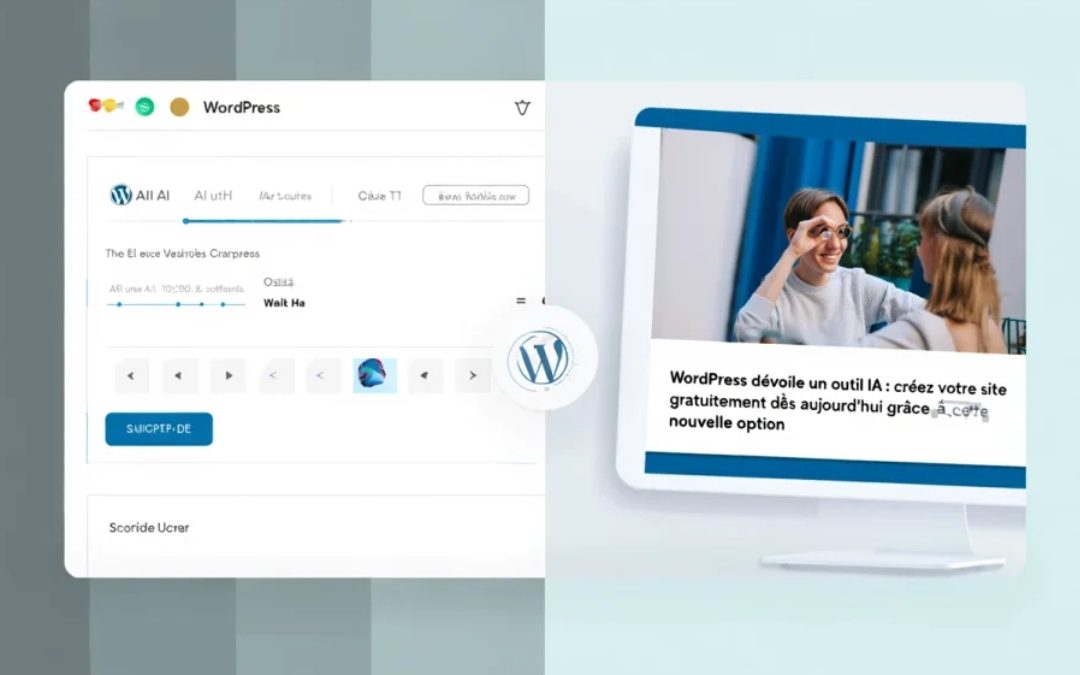 WordPress dévoile un outil IA : créez votre site gratuitement dès aujourd’hui grâce à cette nouvelle option