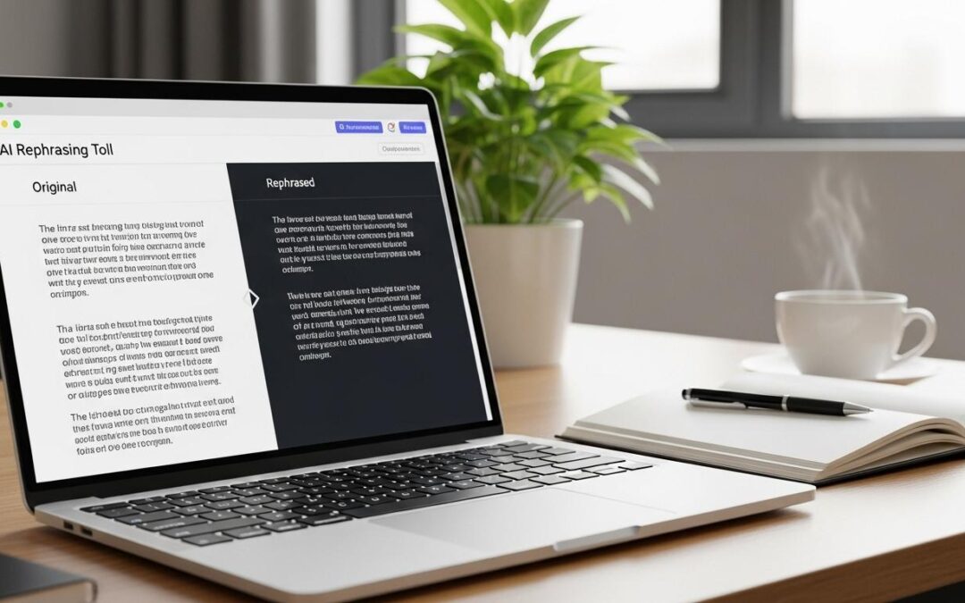 Comment rephraser un texte avec un outil de reformulation IA ?