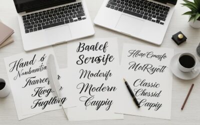 Les polices d&rsquo;écriture incontournables : les 10 styles à privilégier pour sublimer vos contenus